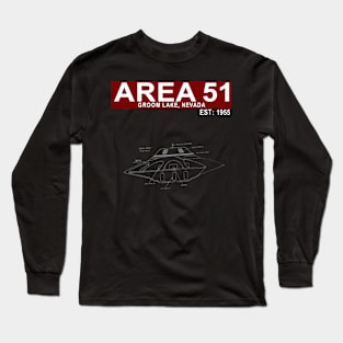 Area 51 full disclosure Long Sleeve T-Shirt